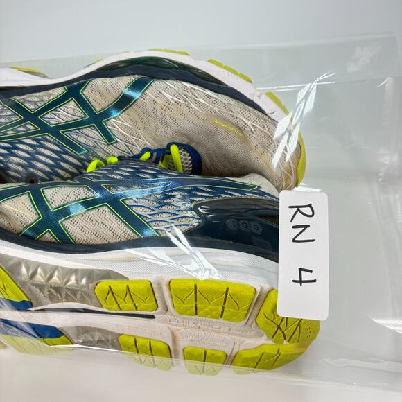 ASICS Gel Nimbus 18 Blue Gray Running Shoes Trainers T601N Men's Size 14 EE - Picture 10 of 10